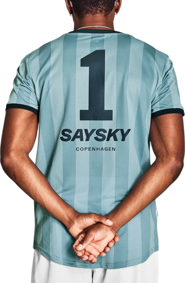 Фланелка Saysky Saysky Stripe Combat T-Shirt Зелено | nmrss31c-007, 1