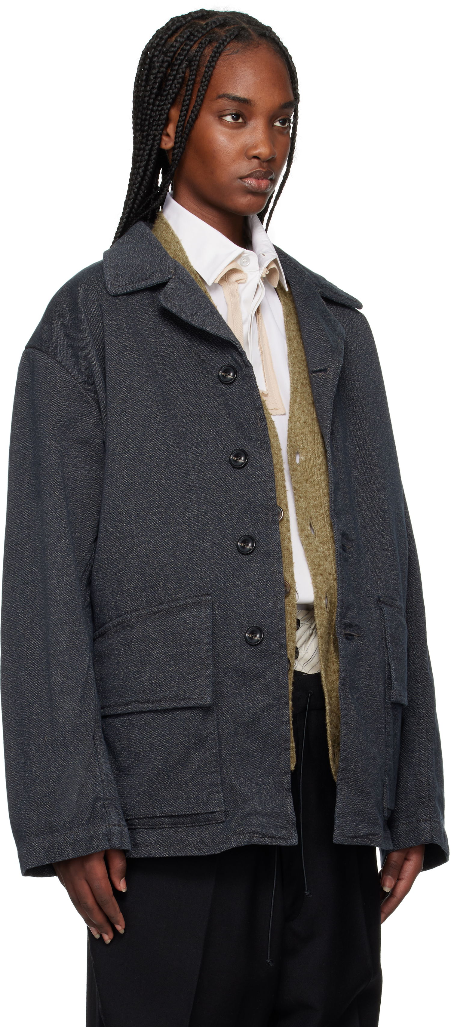 Яке Maison Margiela Maison Margiela Sports Jacket Сиво | S50AM0629 M35263, 1