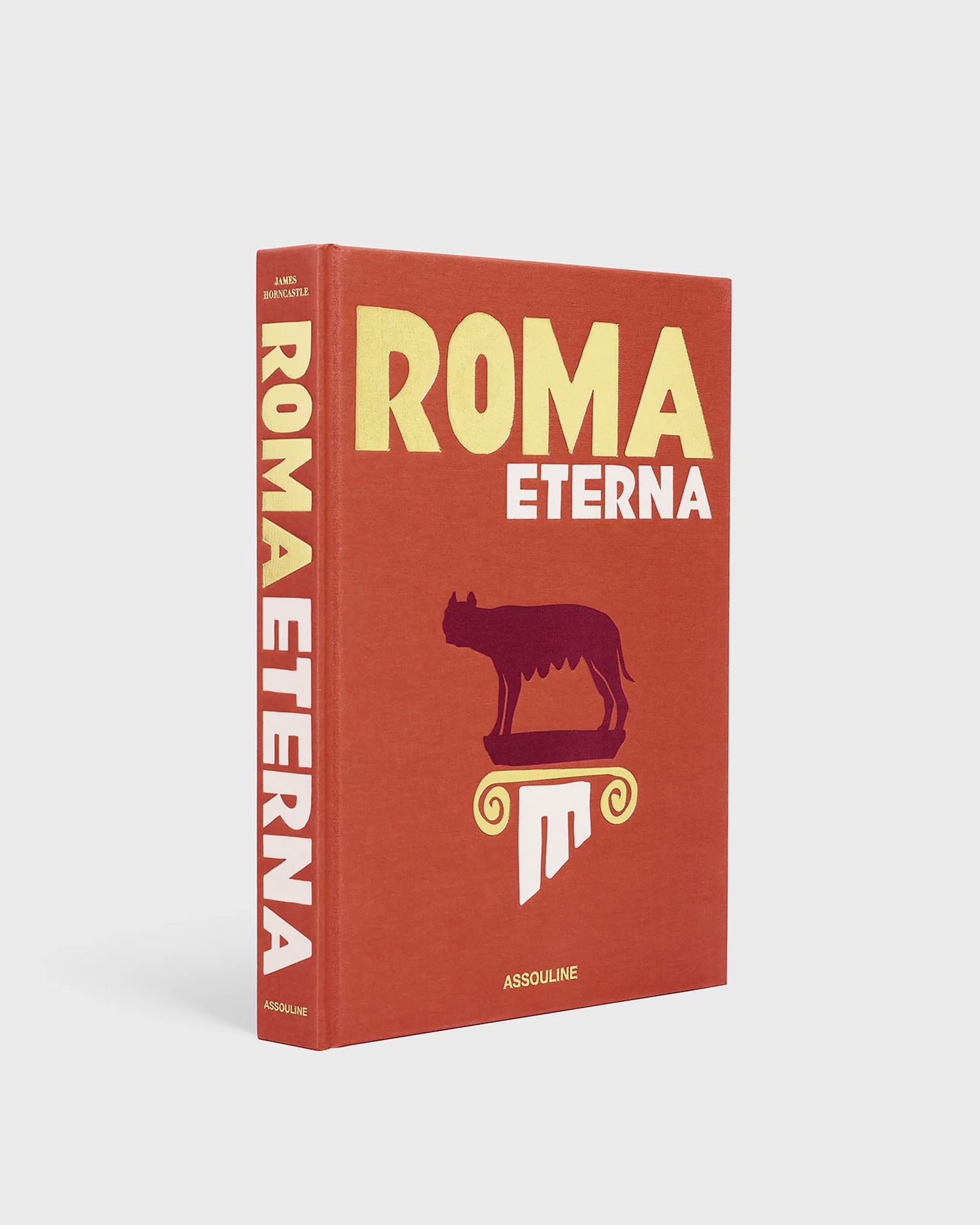 Книга и списание ASSOULINE Roma Eterna Book by Assouline Червено | 9781649804525, 1