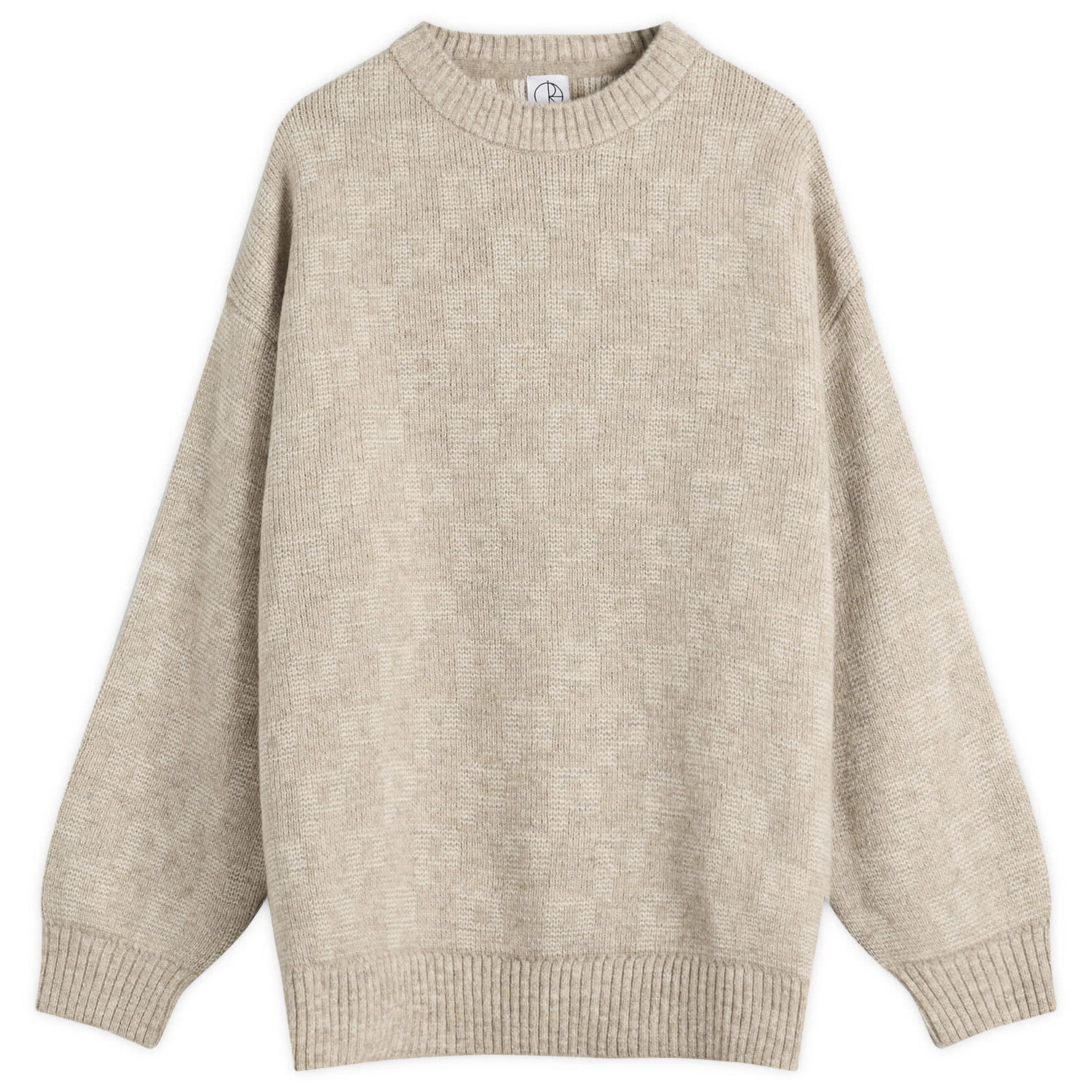 Пуловер Polar Skate Co. George P Pattern Knit Jumper, Size Small Бежово | PSC-F25-57-SND, 1