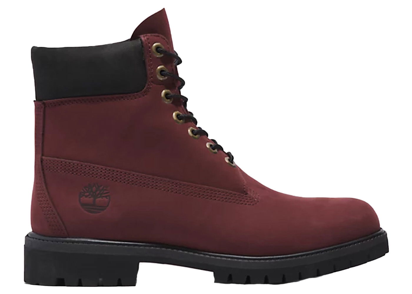 Кецове и обувки Timberland Premium 6 Inch Lace Up Waterproof Dark Port Бургунди | TB0A5VB5-C60, 0