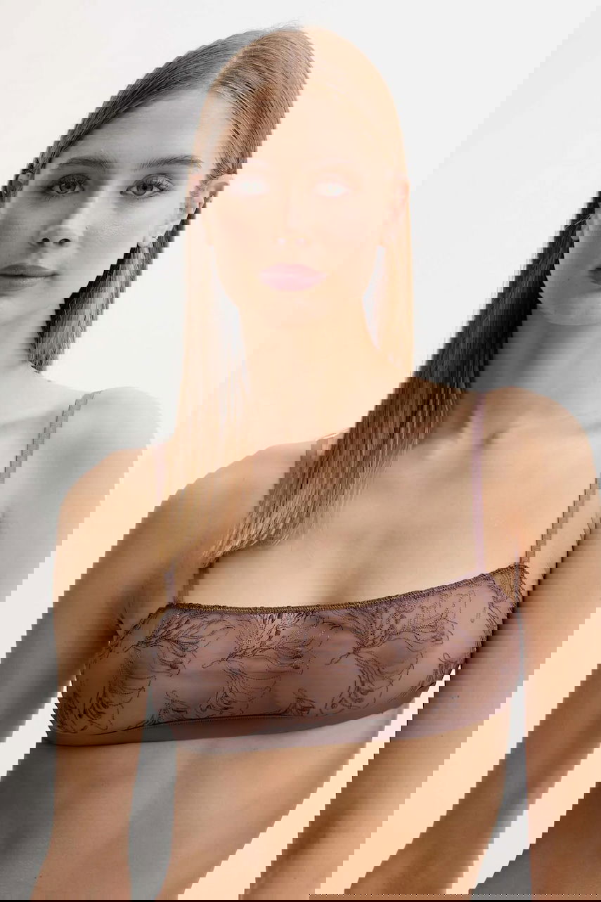 Сутиен Samsoe Samsoe Samsoe Samsoe SAAUDREY Bra Кафяво | F25200042, 0