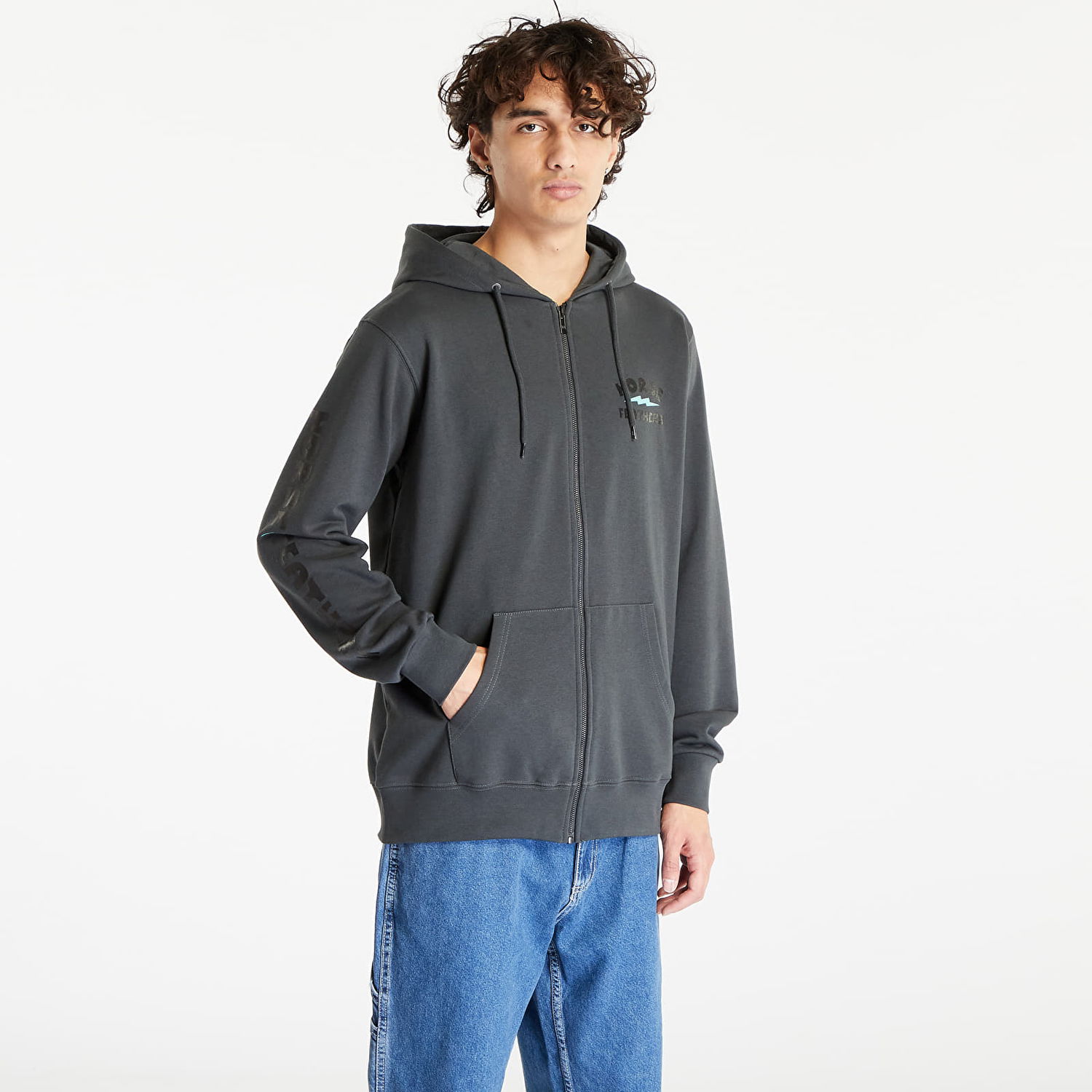 Суитчър Horsefeathers Ignite Hoodie Сиво | SM1323C, 0