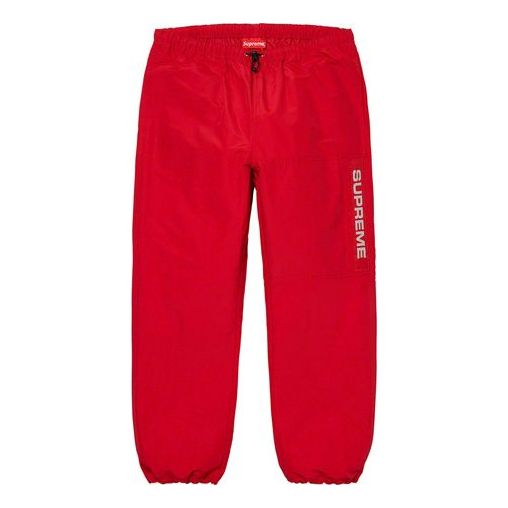 Спортни панталони Supreme Heavy Nylon Casual Pants Червено | SUP-FW19-283