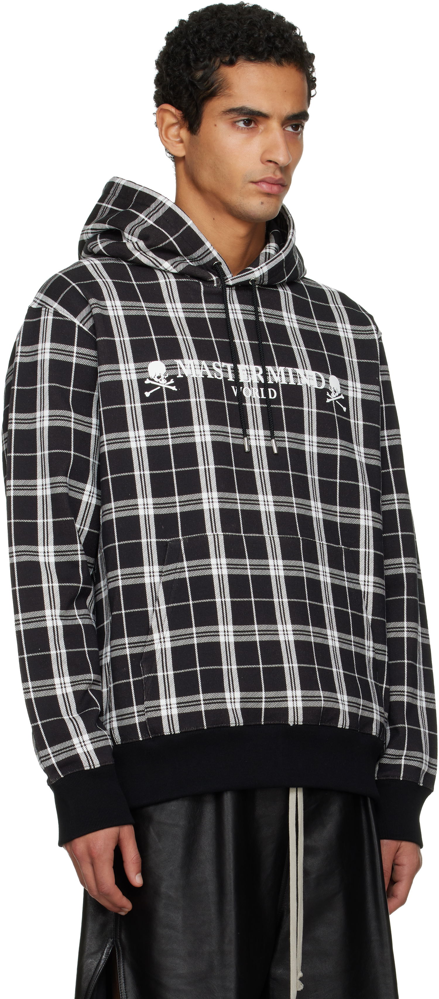 Суитчър Mastermind WORLD Plaid OG Logo Hoodie Многоцветен | MW25S15-SW025-005, 1