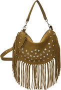 Isabel Marant Oskan Suede Fringe Hobo Bag