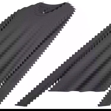 Тениска SKIMS Relaxed Long Sleeve T-Shirt, Size Large Сиво | LS-LST-6976W-ASH, 0