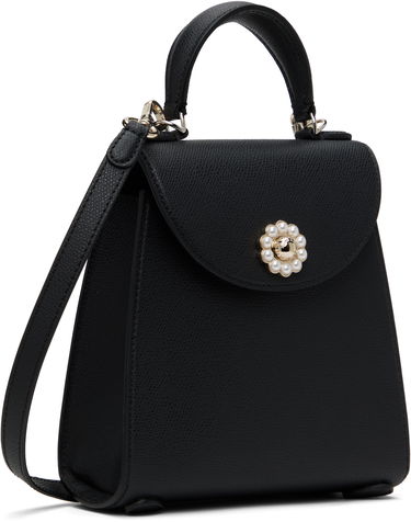 Дамска чанта Simone Rocha Simone Rocha Mini Valentine Pearl-Embellished Crossbody Bag Розово | BAG172 0787, 4