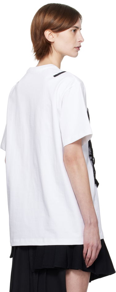 Тениска Andersson Bell Andersson Bell Lace Corset Oversized T-Shirt Бяло | atb1268w, 2