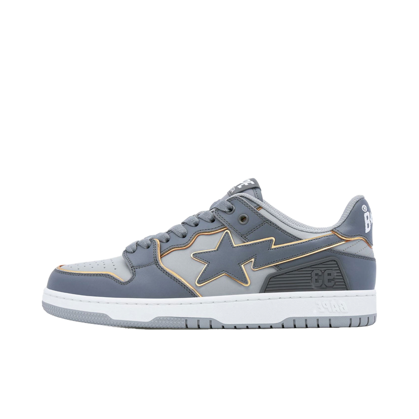 Кецове и обувки BAPE A Bathing Ape SK8 Sta Сиво | 1J30-291-025/1J30-191-025