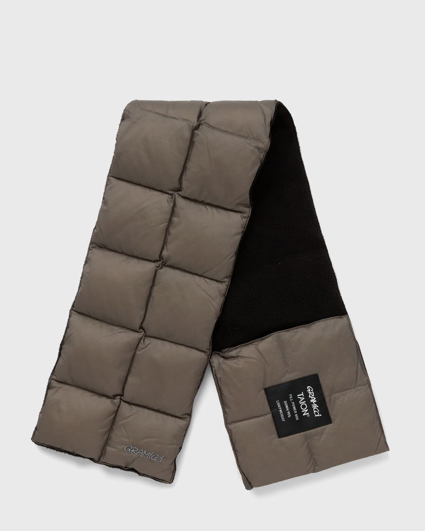 Шал GRAMICCI TAION Lightweight 800 Fill Power Puffer Scarf with Fleece Backing Кафяво | G3FA-105-TG-STONE-GREY