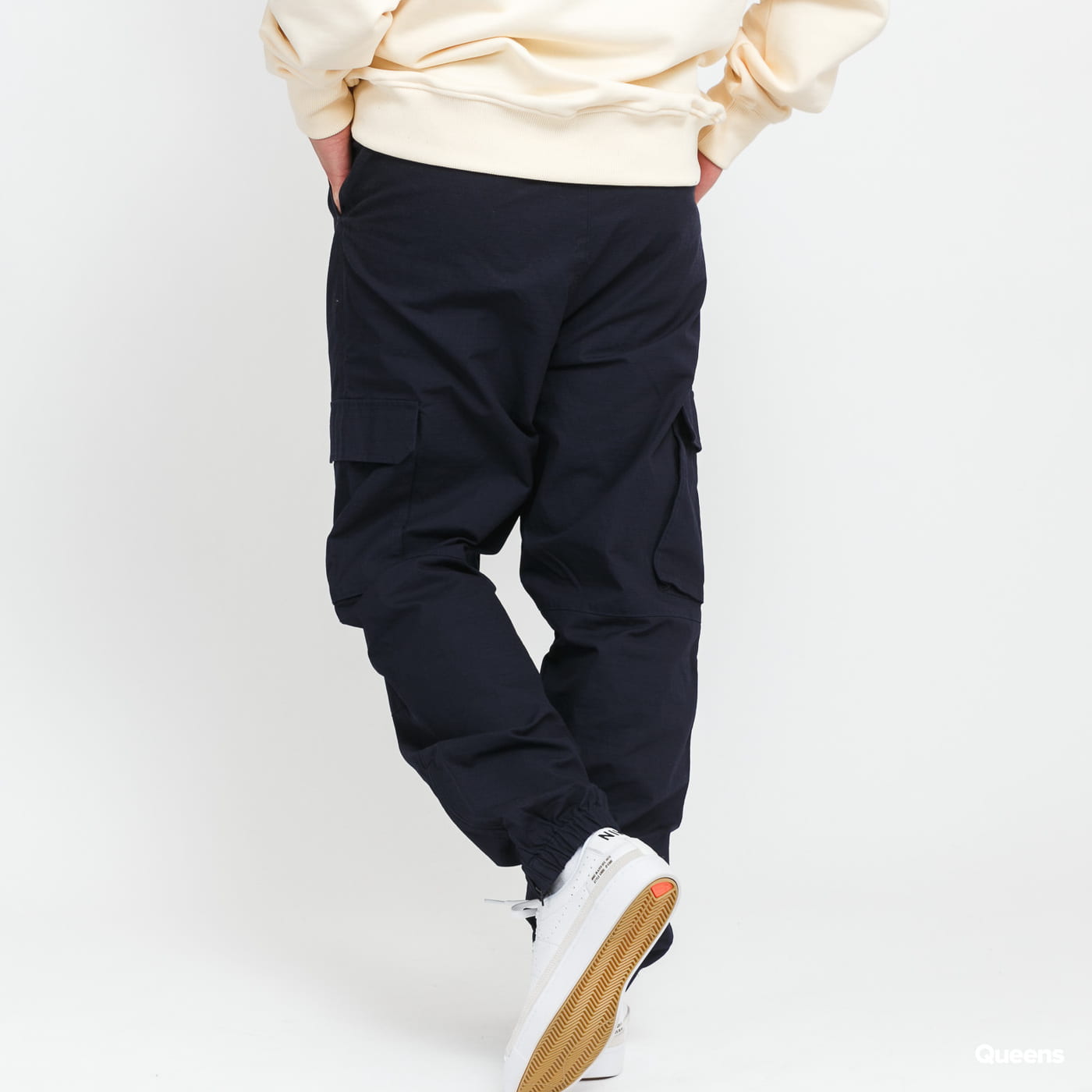 Панталони и дънки DAILY PAPER Mashun Pants Тъмно синьо | 2211195, 1