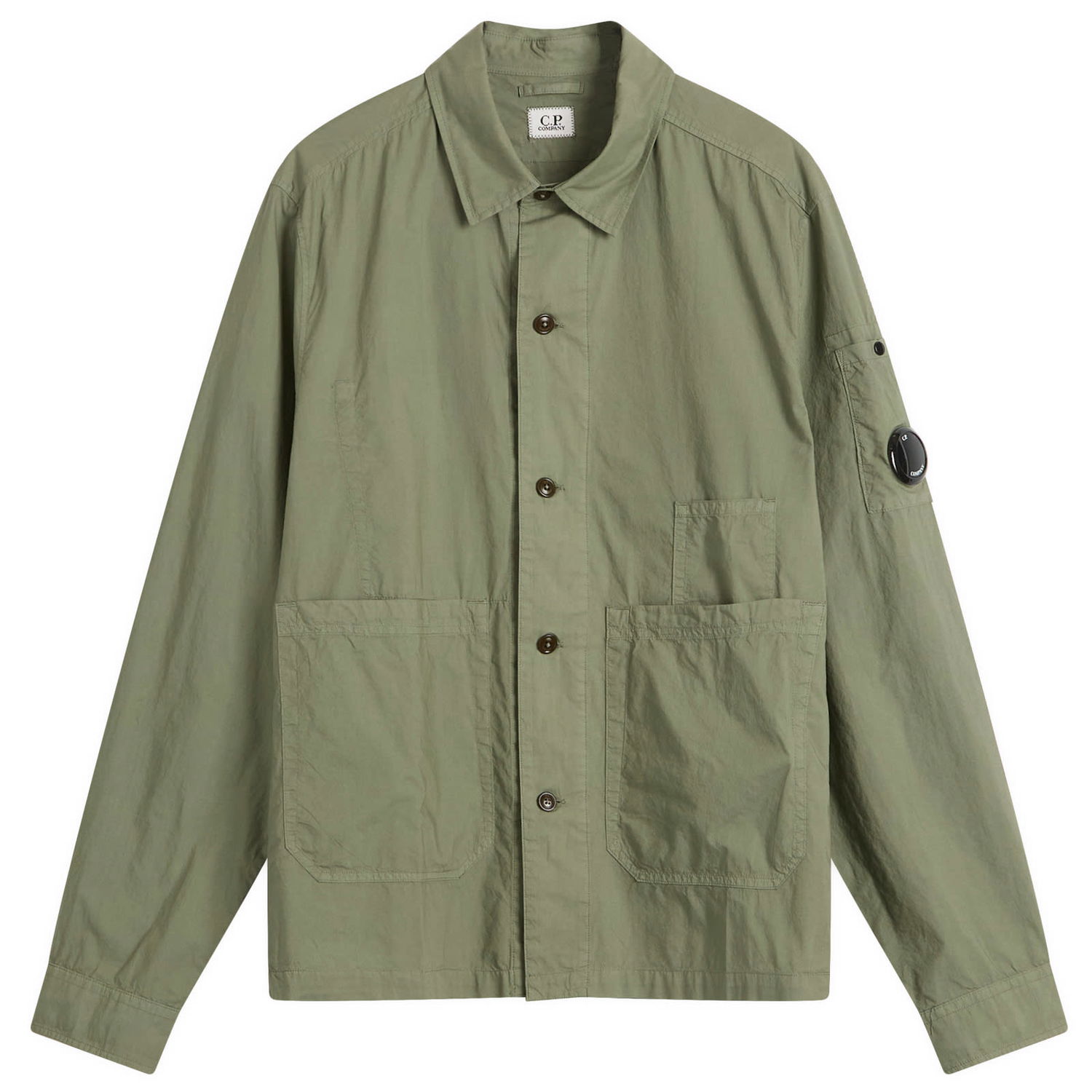 Риза C.P. Company C.P. Company Arm Lens Overshirt Зелено | 18CMOS238A-005328G-GRN, 0