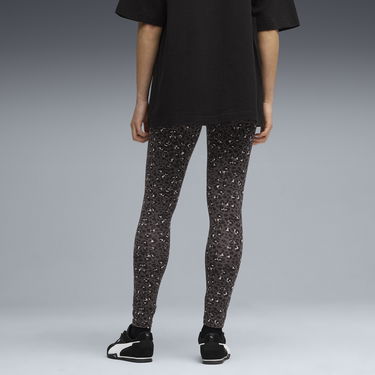 Клинове Puma Essentials Animal Print Leggings Сиво | 688085_01, 2