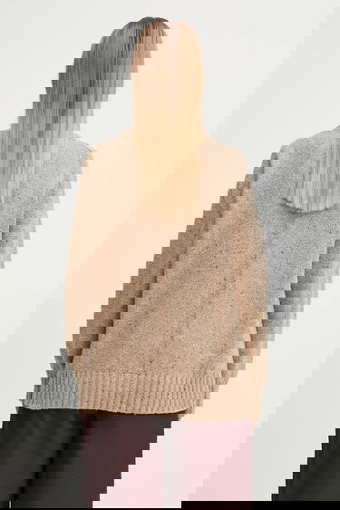 Пуловер Barbour Barbour Lavensdale Crew Knitted Jumper Бежово | LKN1569YE55, 2