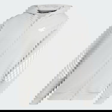 Суитчър adidas Performance Sportswear Future Icons 3-Stripes Full Zip Hoodie Бяло | IR9157, 2