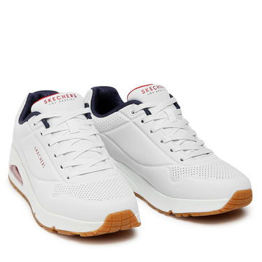 Кецове и обувки Skechers Uno Бяло | 52458-WNVR, 7
