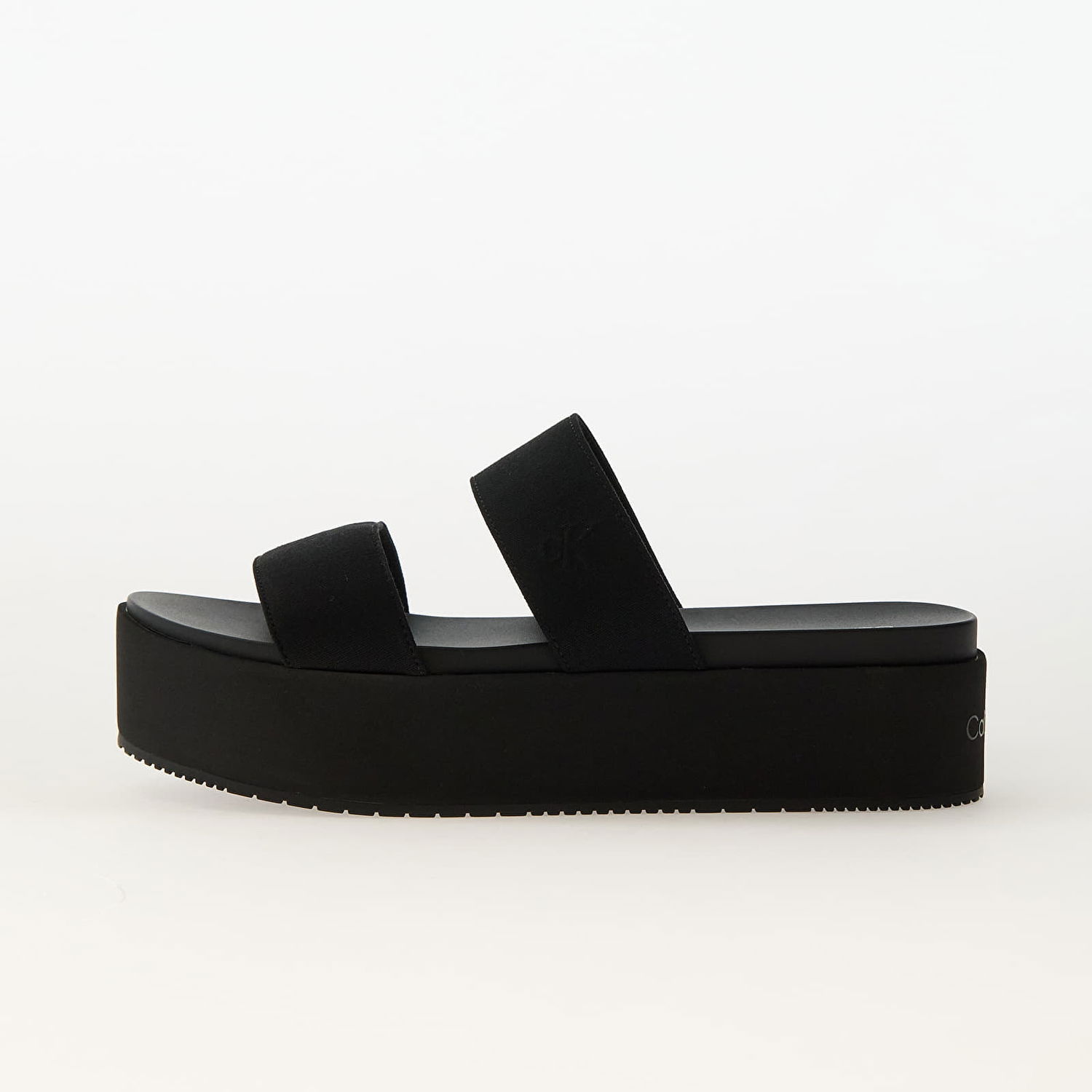 Кецове и обувки CALVIN KLEIN Jeans Flatform Sandal Webb Black Черно | YW0YW01789 0GJ, 0