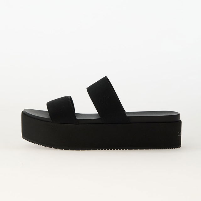 Jeans Flatform Sandal Webb Black