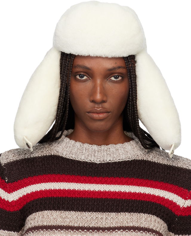 Shearling Aviator Hat