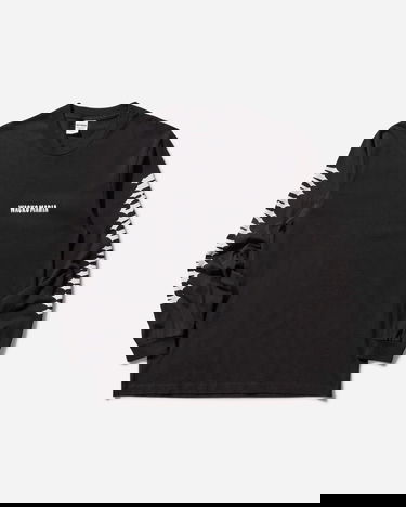 Тениска WACKO MARIA Washed Heavyweight Longsleeve T-Shirt Type-1 Черно | 25SS-WMT-LT01 BLACK, 1