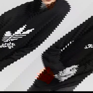 Суитчър adidas Originals Trefoil Hoodie Черно | DT7964, 2