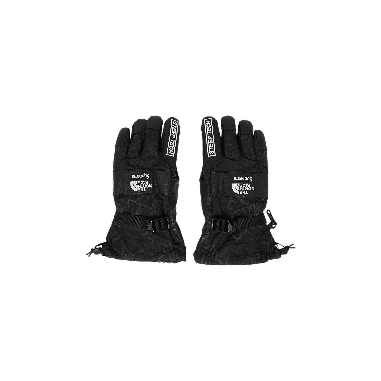 Ръкавици Supreme The North Face x Steep Tech Gloves Черно | FW22A1 BLACK DRAGON, 0