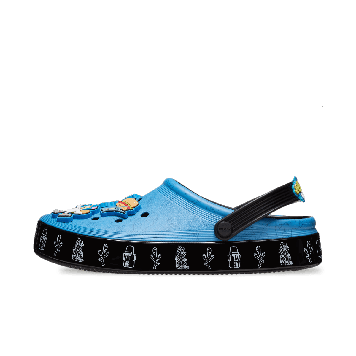 Кецове и обувки Crocs SpongeBob SquarePants x Off Court Clog "Under The Sea" Синьо | 209825-001, 0