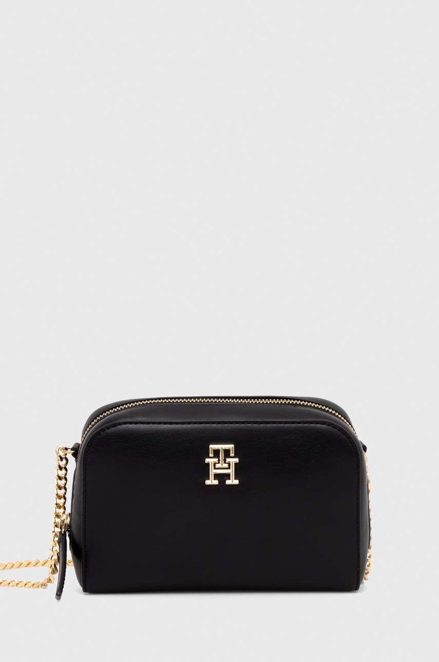Чанта през рамо Tommy Hilfiger Mini Crossbody Bag Черно | AW0AW14871, 0