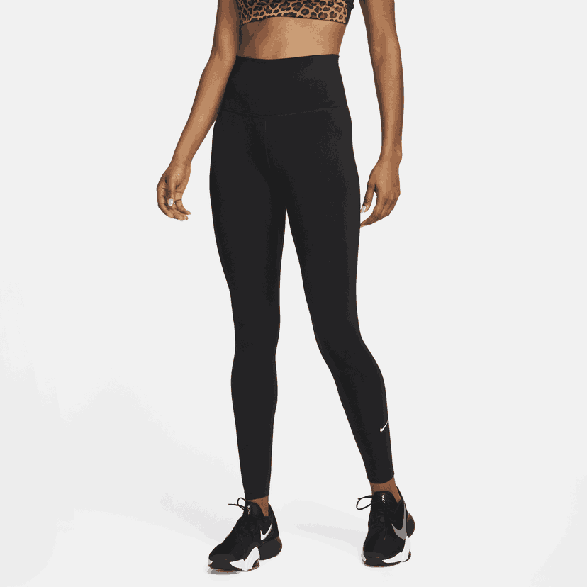 Клинове Nike One High-Waisted Leggings Черно | DM7278-010