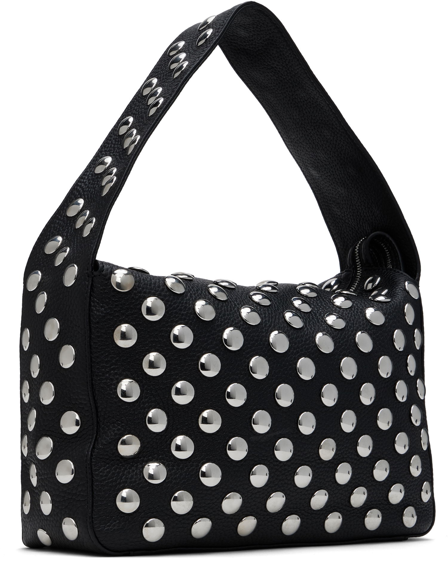 Дамска чанта Khaite KHAITE Elena Studded Shoulder Bag Черно | H2025-798, 1