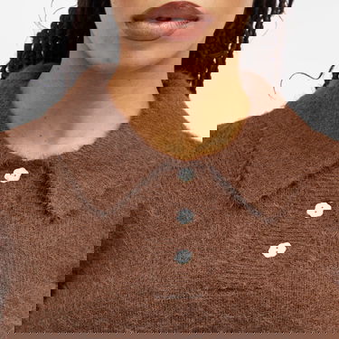 Пуловер OBEY Esme Polo Sweater Кафяво | 251000121, 5
