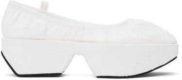 Пола Cecilie Bahnsen Cecilie Bahnsen Alexandra Ballet Flats Бяло | 01.22-SH0013, 0