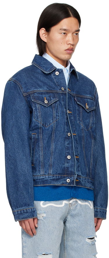 Яке BBC IceCream ICECREAM Running Dog Denim Jacket Синьо | ICD006, 1