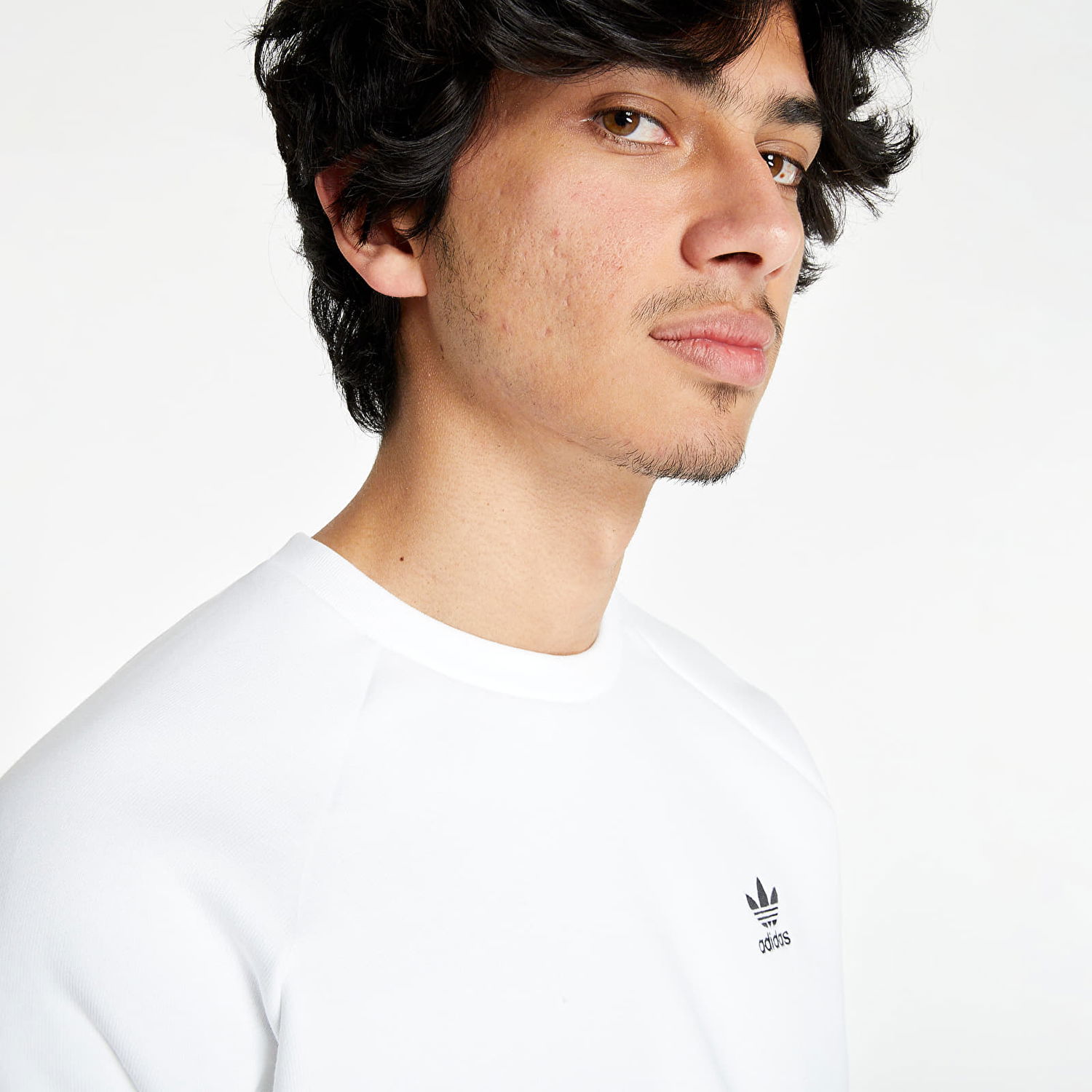 Суитчър adidas Originals Essential Crew Бяло | h34644, 1