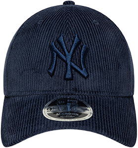 Шапка с козирка New Era New York Yankees MLB 9Forty Corduroy Baseball Cap Тъмно синьо | 60758926-410, 1