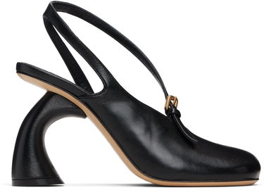 Грижа за обувките Dries Van Noten Dries Van Noten Cutout Slingback Heels Черно | 252-011715-114, 0