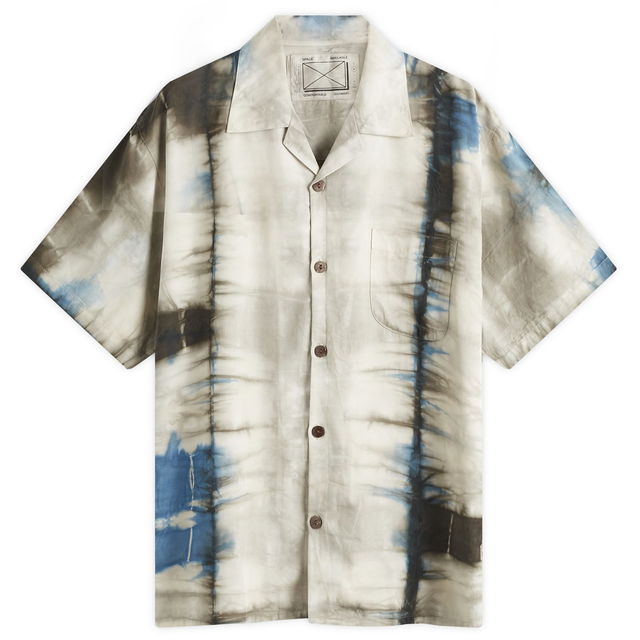 Tie Dye Vacation Shirt With Print