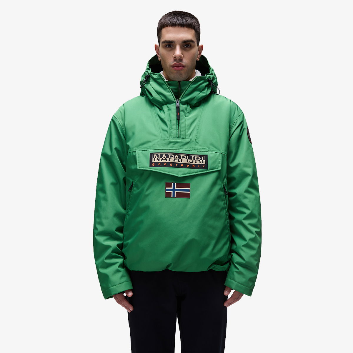 Ветровка Napapijri Green Anorak Jacket Зелено | NP0A4IB9G1T1, 0