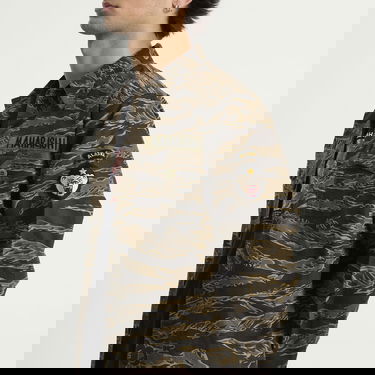 Риза Maharishi Bonsai Tigerstripe Utility Shirt Многоцветен | 7147-MGD, 5