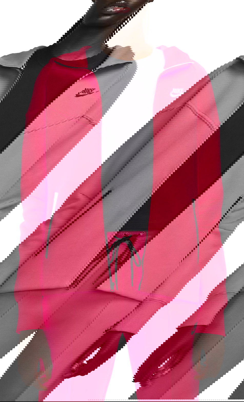 Суитчър Nike NSW TCH FLC WR FZ HDY W Розово | fb8338-629, 0