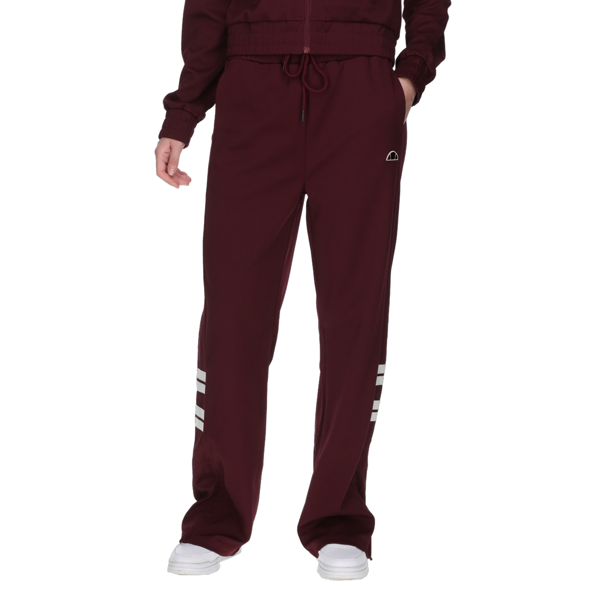 Спортни панталони Ellesse Track Pants with Side Stripes Бургунди | ELA253F131-56, 0