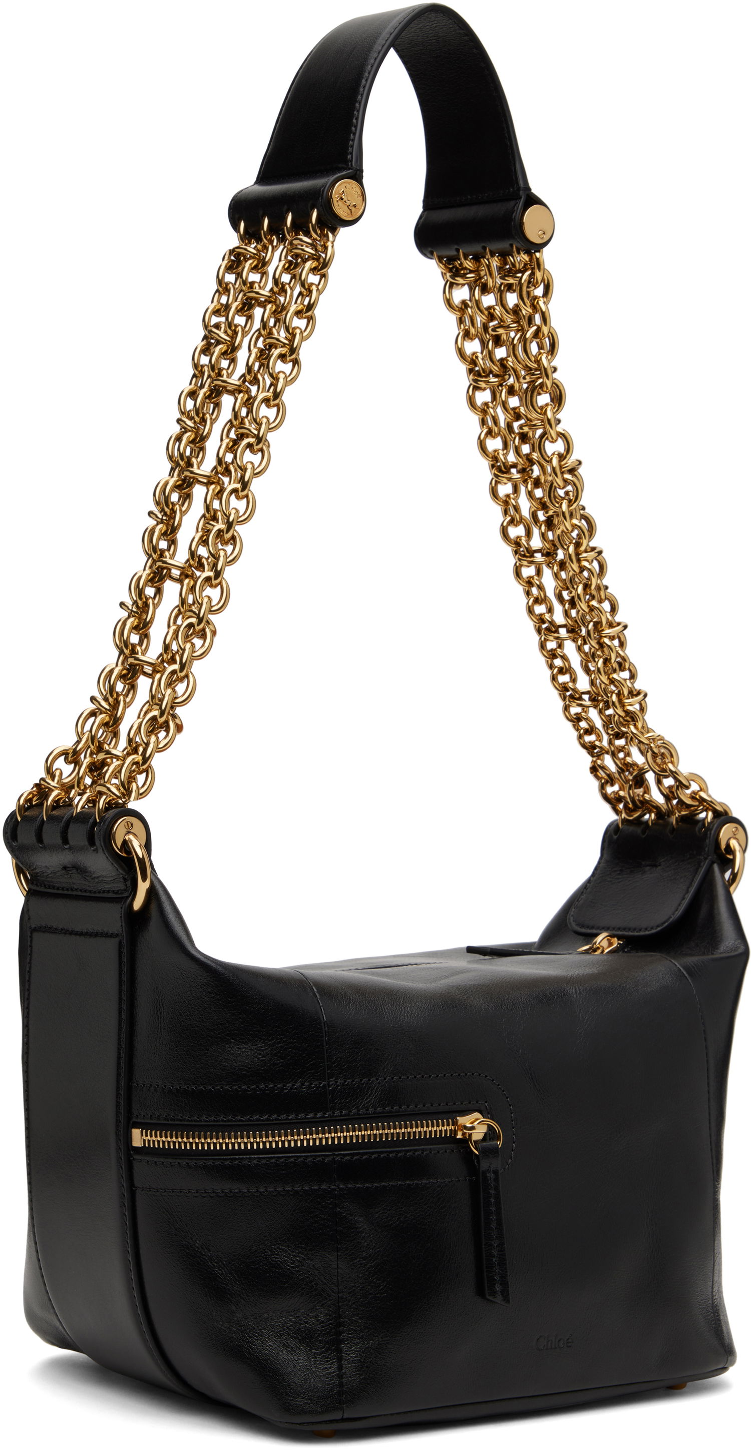 Дамска чанта CHLOÉ Chloé Camera Chain Bag Черно | CHC25SS418N83, 1