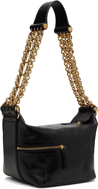 Дамска чанта CHLOÉ Chloé Camera Chain Bag Черно | CHC25SS418N83, 1