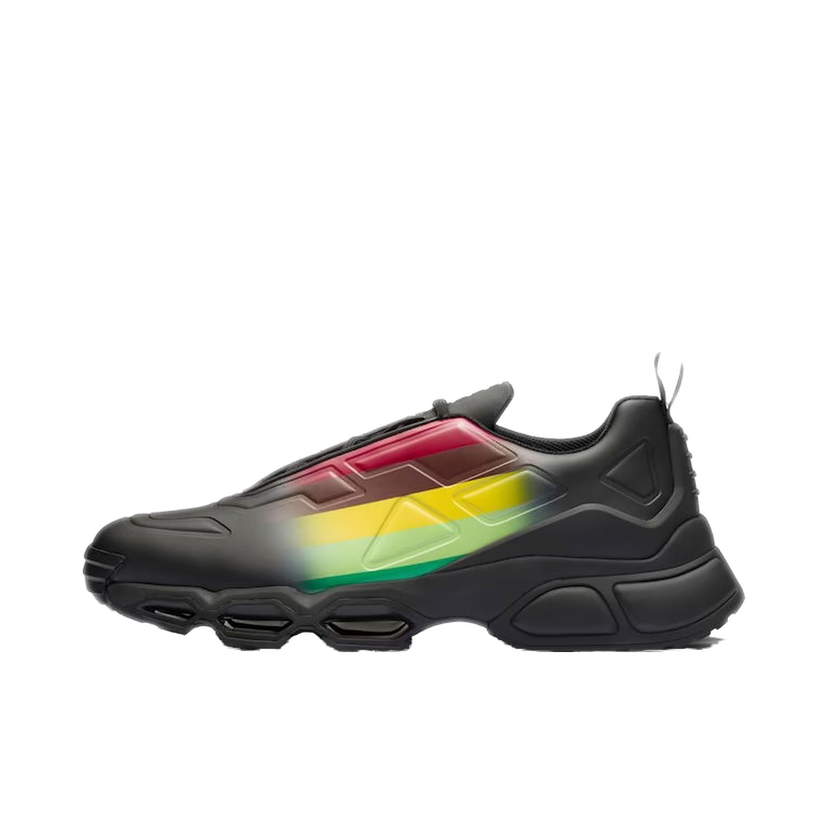 Кецове и обувки Prada Collision Cross "Black Apple Green" Зелено | 4E3595_3LMP_F0225
