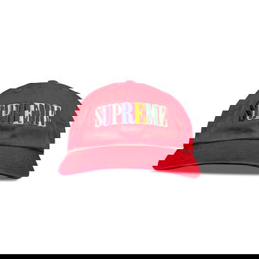 Шапка с козирка Supreme Multi Color Logo 6-Panel Червено | FW20H65 RED, 1