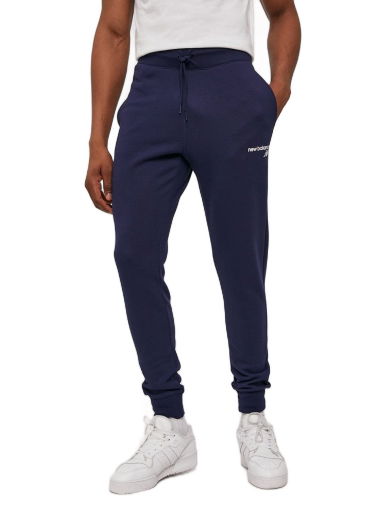 Спортни панталони New Balance Classic Core Fleece Pants Тъмно синьо | MP03904PGM