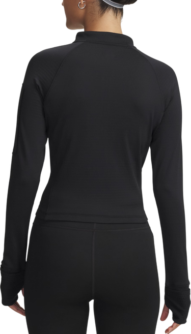 Тениска Under Armour Velociti Pro CW Long-Sleeve Half Zip Top with Thumbholes and Arm Pocket Черно | 6004015-001, 1
