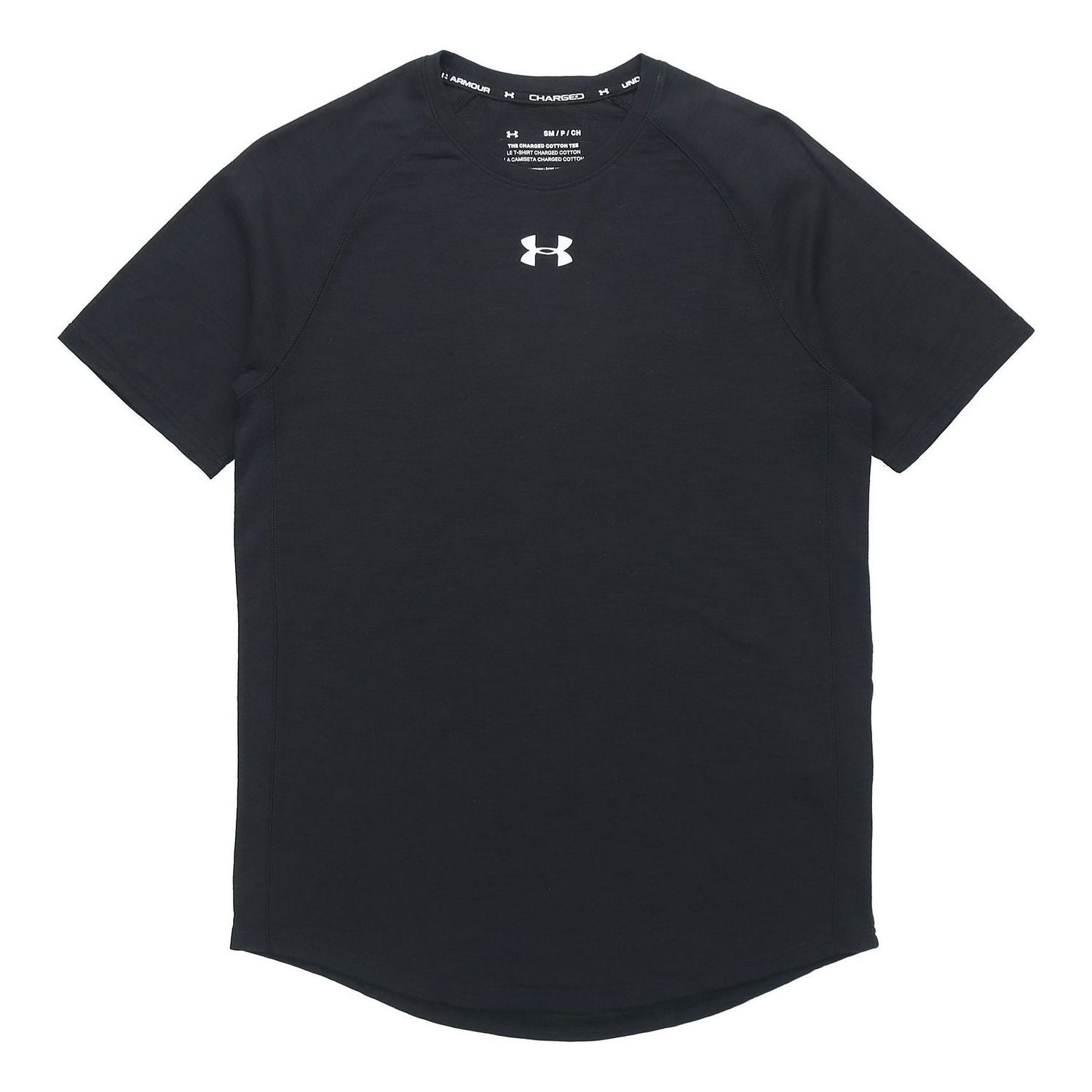 Тениска Under Armour Charged Cotton T-Shirt Черно | 1351570-001, 0