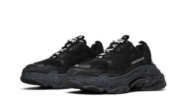 Кецове и обувки Balenciaga Triple S Черно | 512176 W09O1 1000, 2